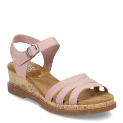 Outlet Skechers Women's , BOBS Desert Chill - Evening Sun Sandal Blush