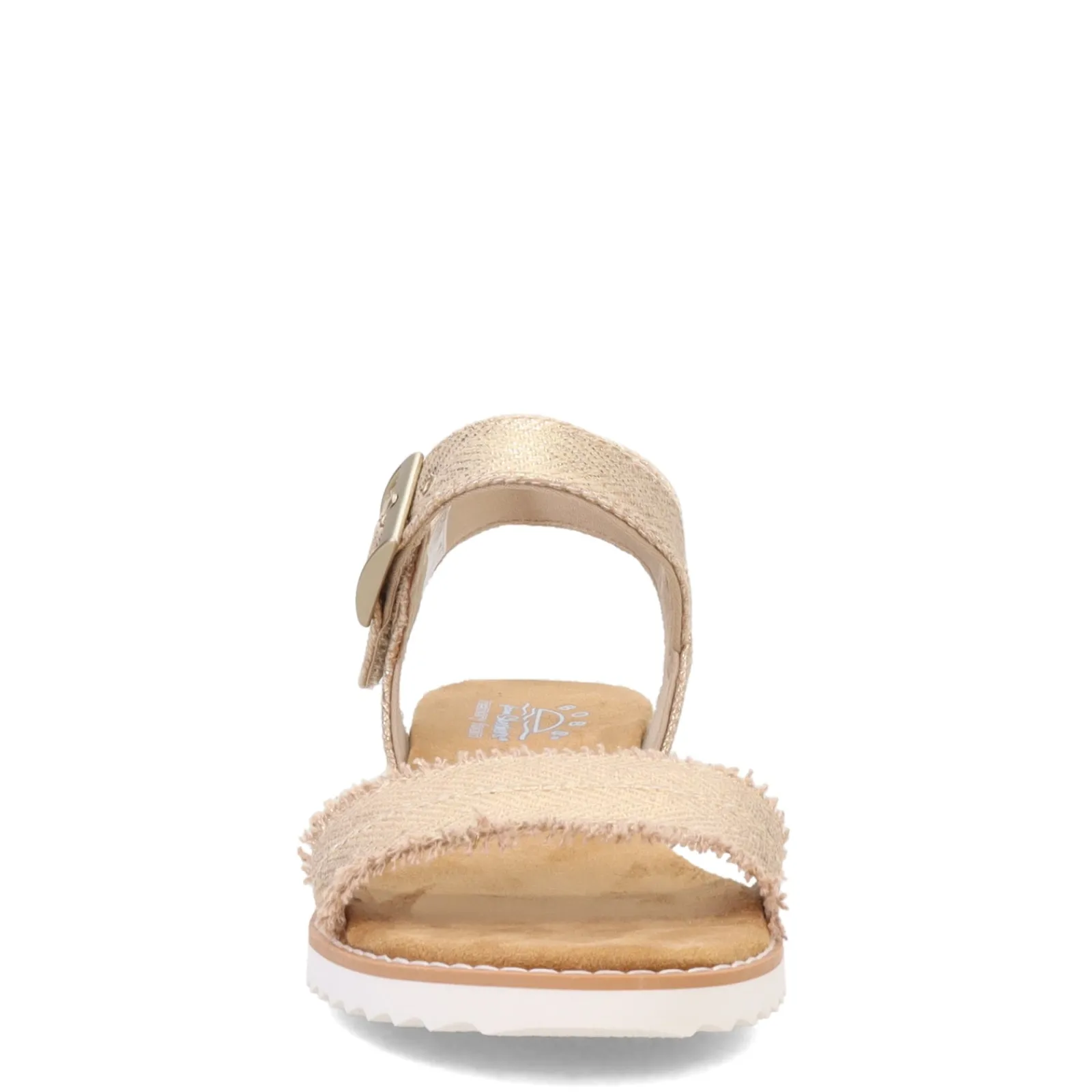 Online Skechers Women's , BOBS Desert Kiss - Gold Crush Sandal Champagne