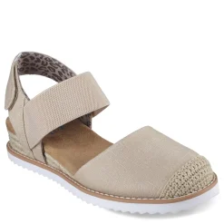 Skechers Women's , BOBS Desert Kiss - Sun Shining Sandal Natural