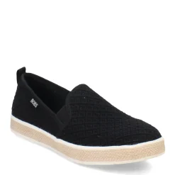 New Skechers Women's , BOBS Flexpadrille Luxe - Summer Sky Slip-On Black