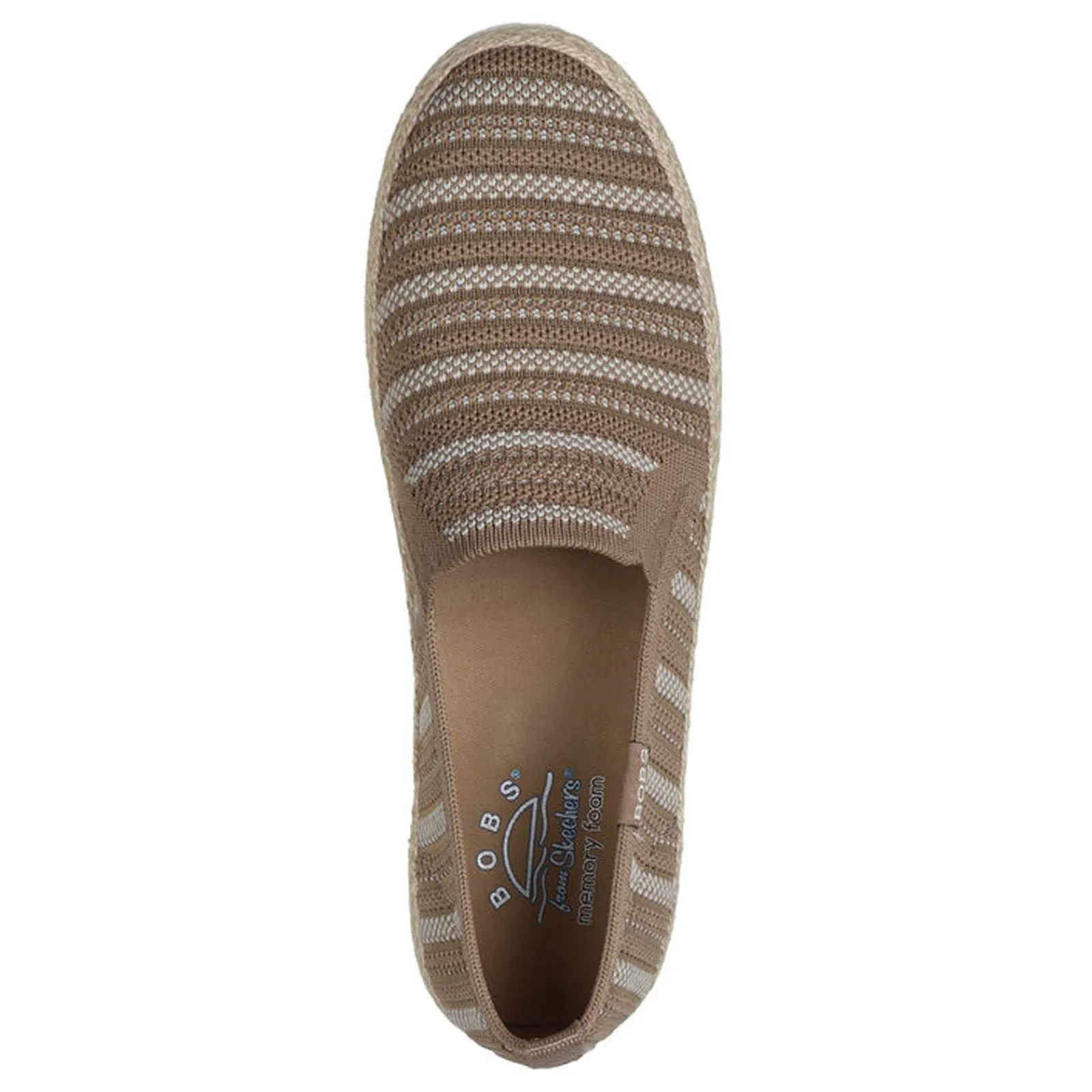 Sale Skechers Women's , BOBS Flexpadrille 3.0 - Moon Edge Slip-On Natural Multi