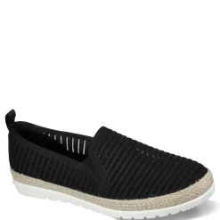 Clearance Skechers Women's , BOBS Flexpadrille 3.0 - Pastel Sky Slip-On Black