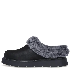 Skechers Women's , BOBS Keepsakes Lite - Cozy Blend Clog Black