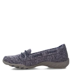 Clearance Skechers Women's , Breathe Easy - Good Influence Slip-On Navy