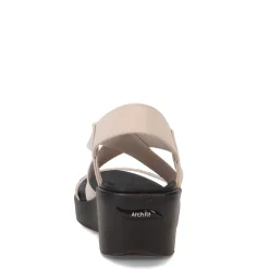 Clearance Skechers Women's Cali, Arch Fit Rumble Sandal Stone