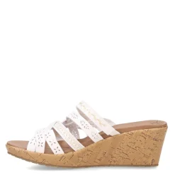 New Skechers Women's Cali, Beverlee - New Resort Sandal White