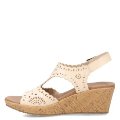 Sale Skechers Women's Cali, Beverlee - Easy To Adore Sandal Off White