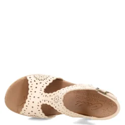 Sale Skechers Women's Cali, Beverlee - Easy To Adore Sandal Off White