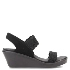 Best Skechers Women's Cali, Rumble On - New Crush Sandal Black