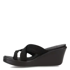 Outlet Skechers Women's Cali, Rumble On Sandal Black