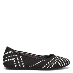 Sale Skechers Women's , Cleo 2.0 - Be Amazed Flat Black/White
