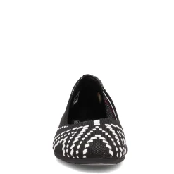 Discount Skechers Women's , Cleo 2.0 - Be Amazed Flat Black/White