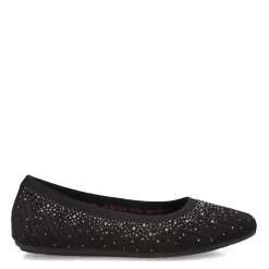 New Skechers Women's , Cleo 2.0 - Glitzy Daze Flat Black