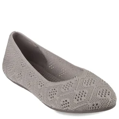 Online Skechers Women's , Cleo 2.0 - Knitty Witty Flat Taupe