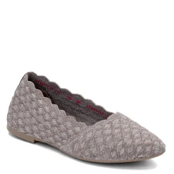 Hot Skechers Women's , Cleo - Honeycomb Flat Dark Taupe