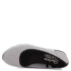 Clearance Skechers Women's , Cleo Jogger - Quick-Wit Slip-On White/Black