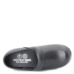 Clearance Skechers Work Women's Skechers, Clog SR - Candaba Work Shoe Black