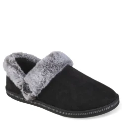 Outlet Skechers Women's , Cozy Campfire Fresh Toast Slipper Black