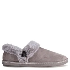 Online Skechers Women's , Cozy Campfire Fresh Toast Slipper Charcoal