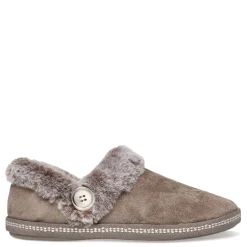 Outlet Skechers Women's , Cozy Campfire Fresh Toast Slipper Taupe