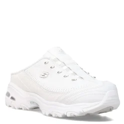 Outlet Skechers Women's , D'lites - Bright Sky Sneaker White Silver