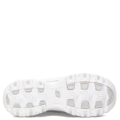 Outlet Skechers Women's , D'lites - Bright Sky Sneaker White Silver