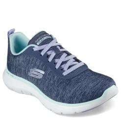 New Skechers Women's , Flex Appeal 5.0 - Modern Times Sneaker Navy Multi