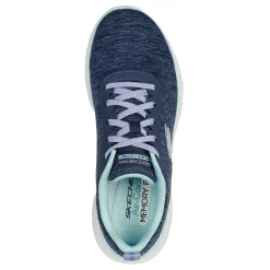 New Skechers Women's , Flex Appeal 5.0 - Modern Times Sneaker Navy Multi