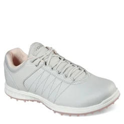 Skechers Women's , GO GOLF Pivot Golf Shoe Light Grey/Pink