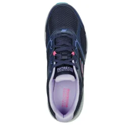 Sale Skechers Women's , GO RUN Consistent - Vivid Horizon Running Shoe - Wide Width Navy/Lavender