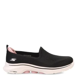 Best Skechers Women's , GO WALK 7 - Vina Sneaker Black Pink