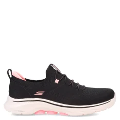 Hot Skechers Women's , GO WALK 7 - Abie Sneaker Black Hot Pink
