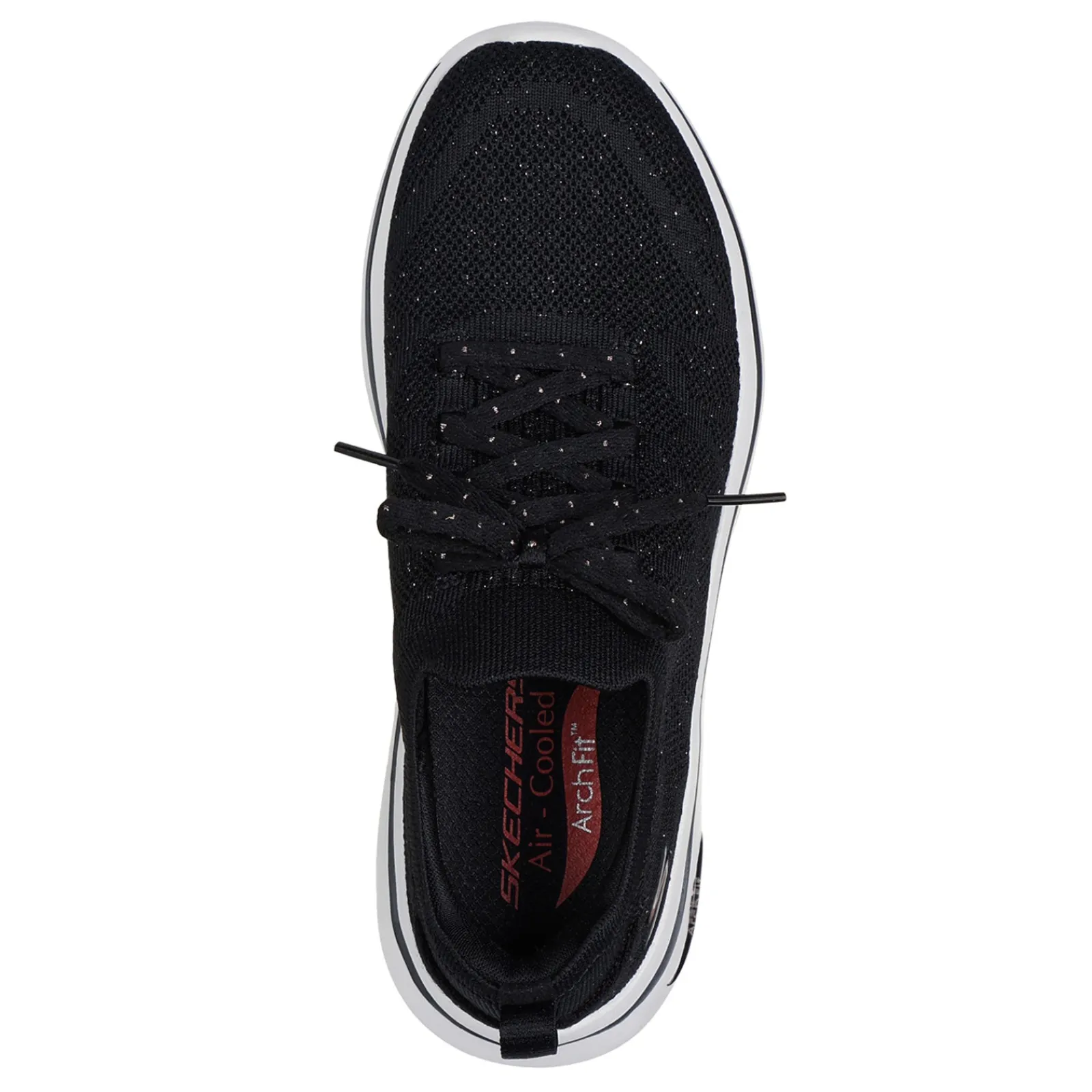 Best Skechers Women's , GO WALK Arch Fit 2.0 - Bel Sneaker Black/Rose Gold