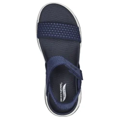New Skechers Women's , GO WALK Arch Fit - Polished Sandal Navy