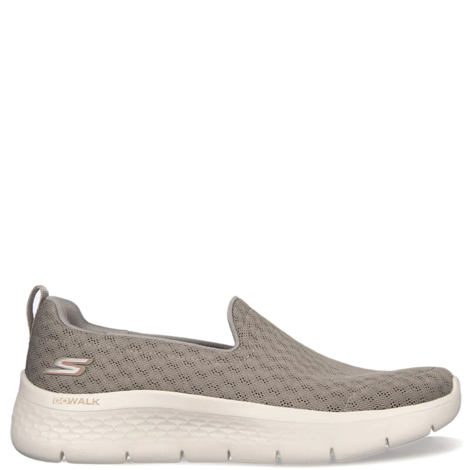 Discount Skechers Women's , GO WALK FLEX - Ocean Wind Sneaker Taupe