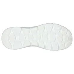 Outlet Skechers Women's , GO WALK FLEX - Striking Look Walking Shoe White/Silver