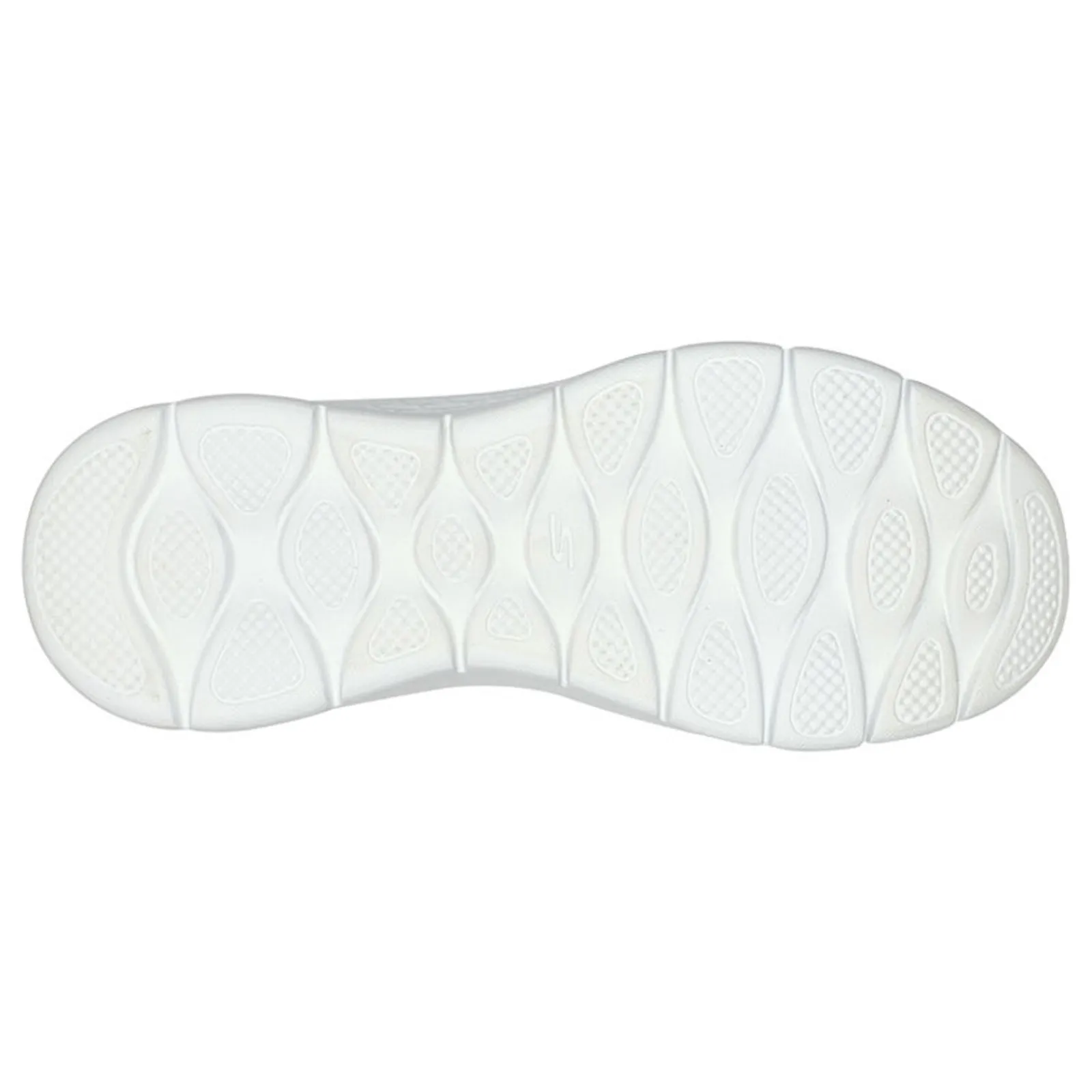 Outlet Skechers Women's , GO WALK FLEX - Striking Look Walking Shoe White/Silver