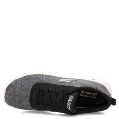 Outlet Skechers Women's , GO WALK FLEX - Dazzling Smile Sneaker Black