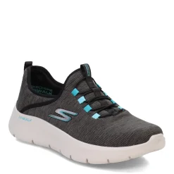 Discount Skechers Women's , GO WALK FLEX - Lucy Sneaker Black