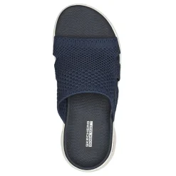 Discount Skechers Women's , GO WALK FLEX - Elation Sandal Navy