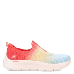 Hot Skechers Women's , GO WALK Flex - Cali Sunset Sneaker Red Multi