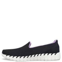 Outlet Skechers Women's , GO WALK Smart 2 - Sunset Springs Slip-On Black