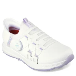 Best Skechers Women's , GOgolf: Elite 5 - Slip 'In Golf Shoe White/Lavender