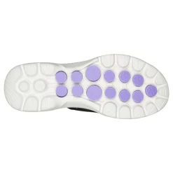 New Skechers Women's , GOwalk 6 - Glimmering Slip-On Black/Lavender