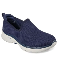 Skechers Women's , GOwalk 6 - Clear Virtue Slip-On Navy