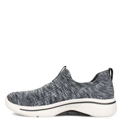 Online Skechers Women's , GOwalk Arch Fit - Rainbow Sunrise Slip-On Grey Blue