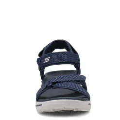 Discount Skechers Women's , GOwalk Arch Fit - Cruise Around Sandal Navy