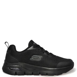 Clearance Skechers Work Women's Skechers, GOwalk Arch Fit SR Work Shoe - Wide Width Black