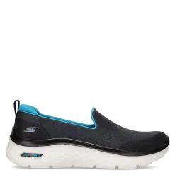 Sale Skechers Women's , GOwalk Hyper Burst - Lunar Mars Slip-On Black Turq