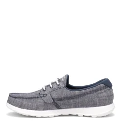 New Skechers Women's , GOwalk Lite - Isla Boat Shoe - Wide Width Navy